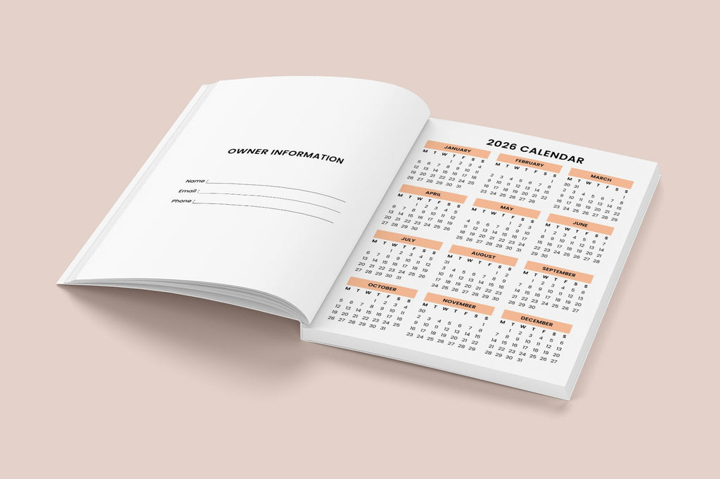 Monthly Planning Planner