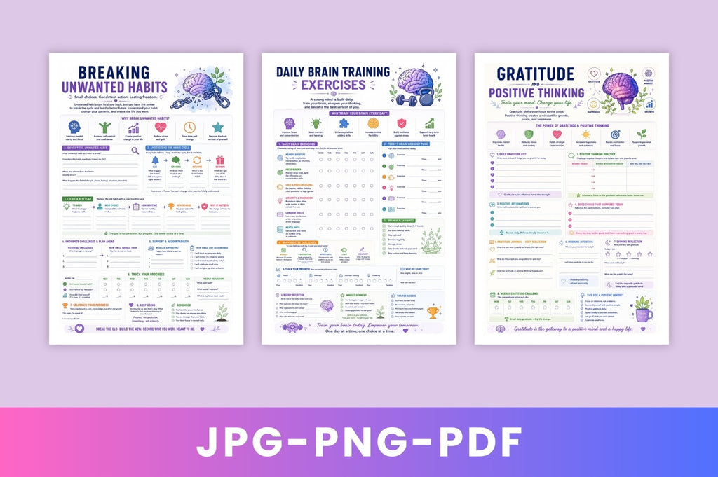 Brain Rewiring For Personal Growth Workbook