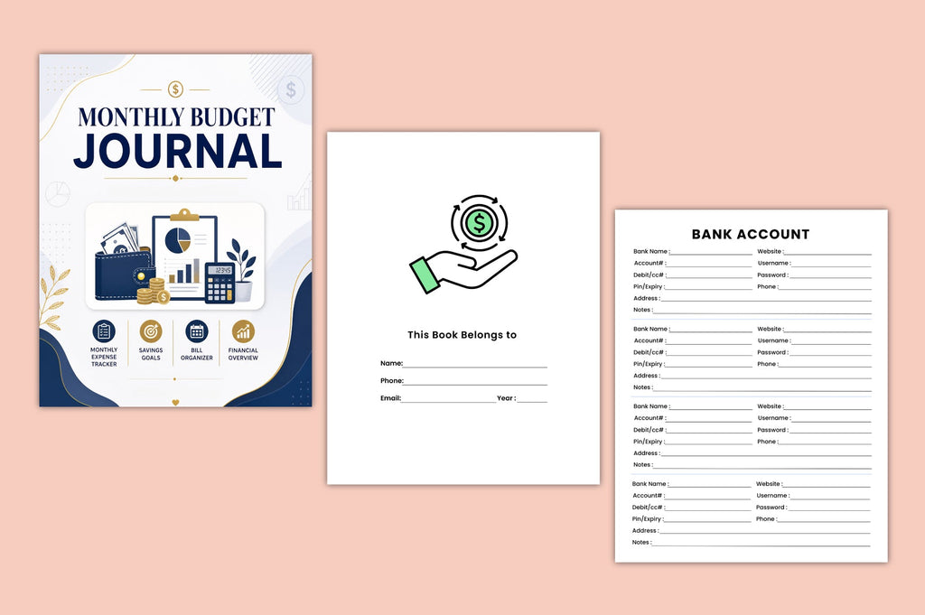 Monthly Budget Journal