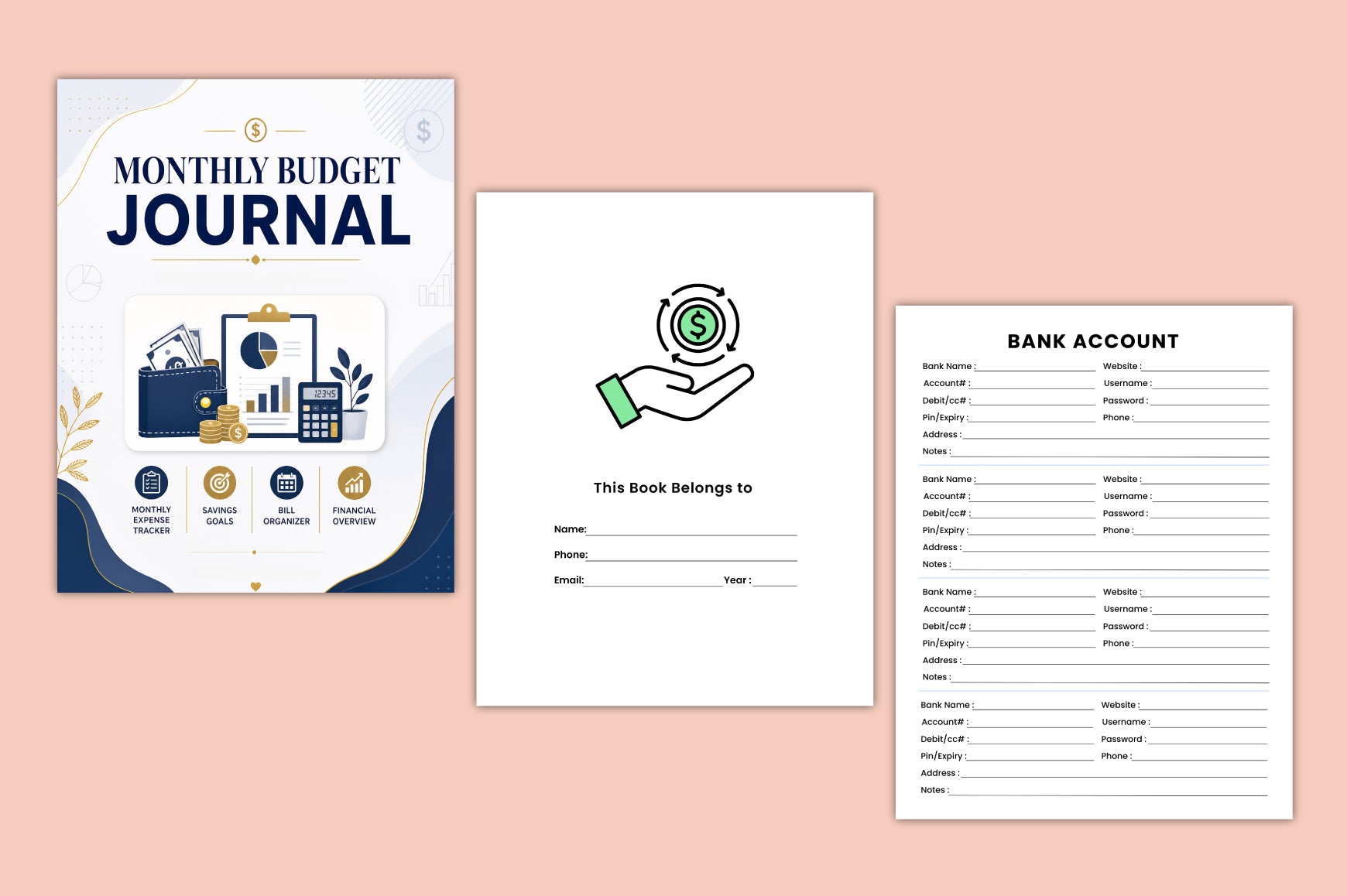 Monthly Budget Journal