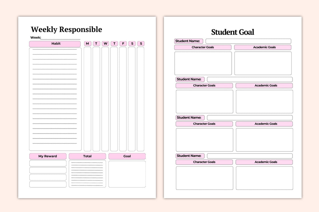 Homeschool Academic Planner