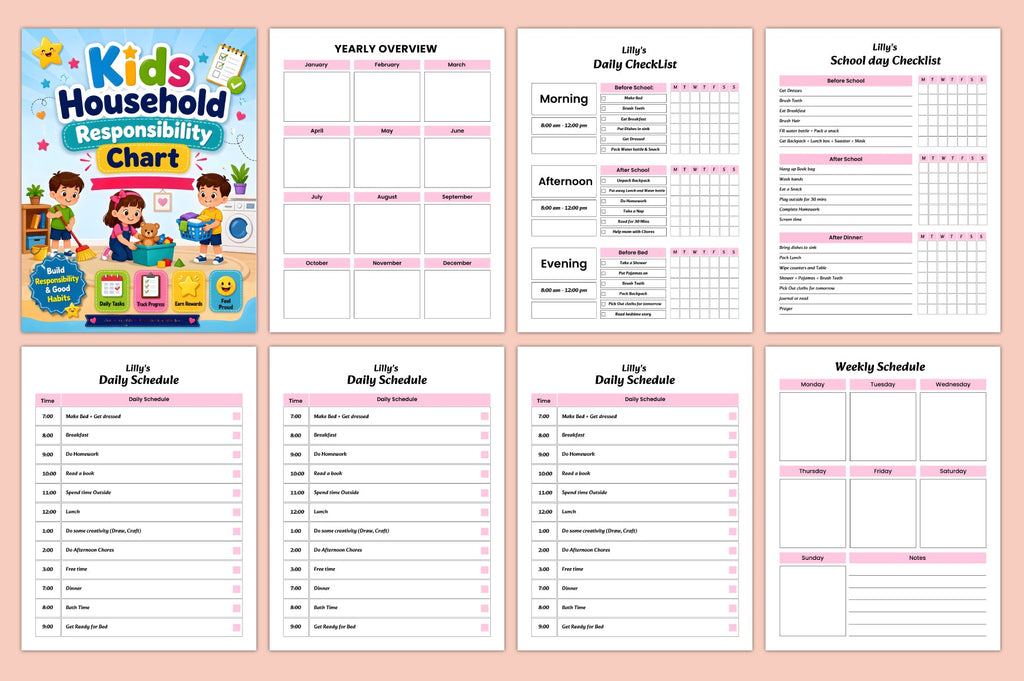 Kids Household Responsibility Chart
