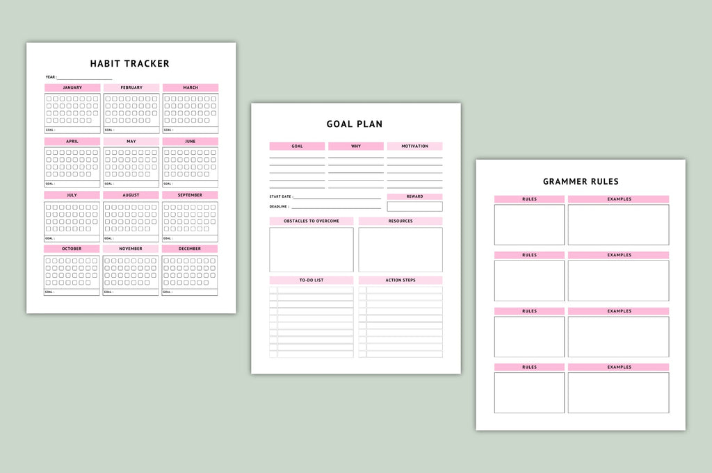 Language Skills Progress Journal