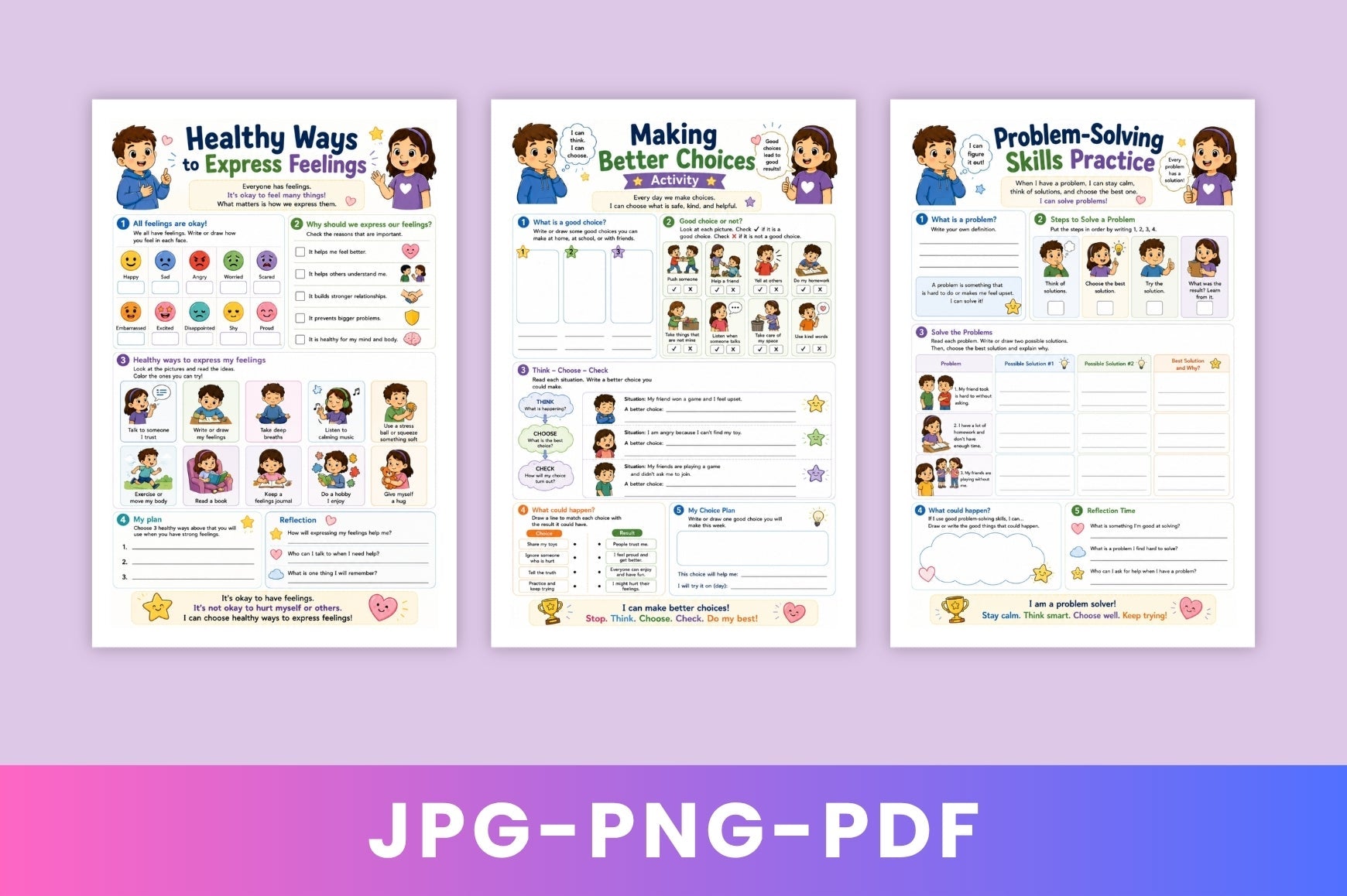 Big Emotions Better Choices Workbook