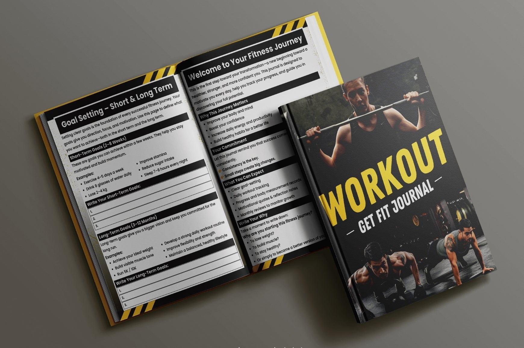 Workout Get Fit Journal