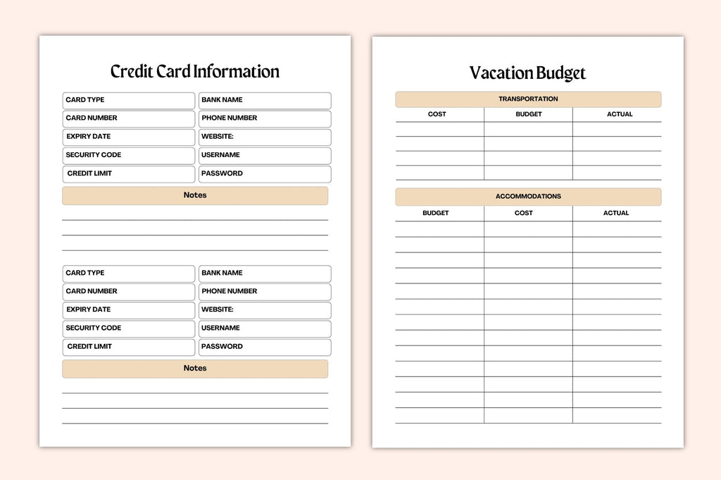 Budget Savings Planner