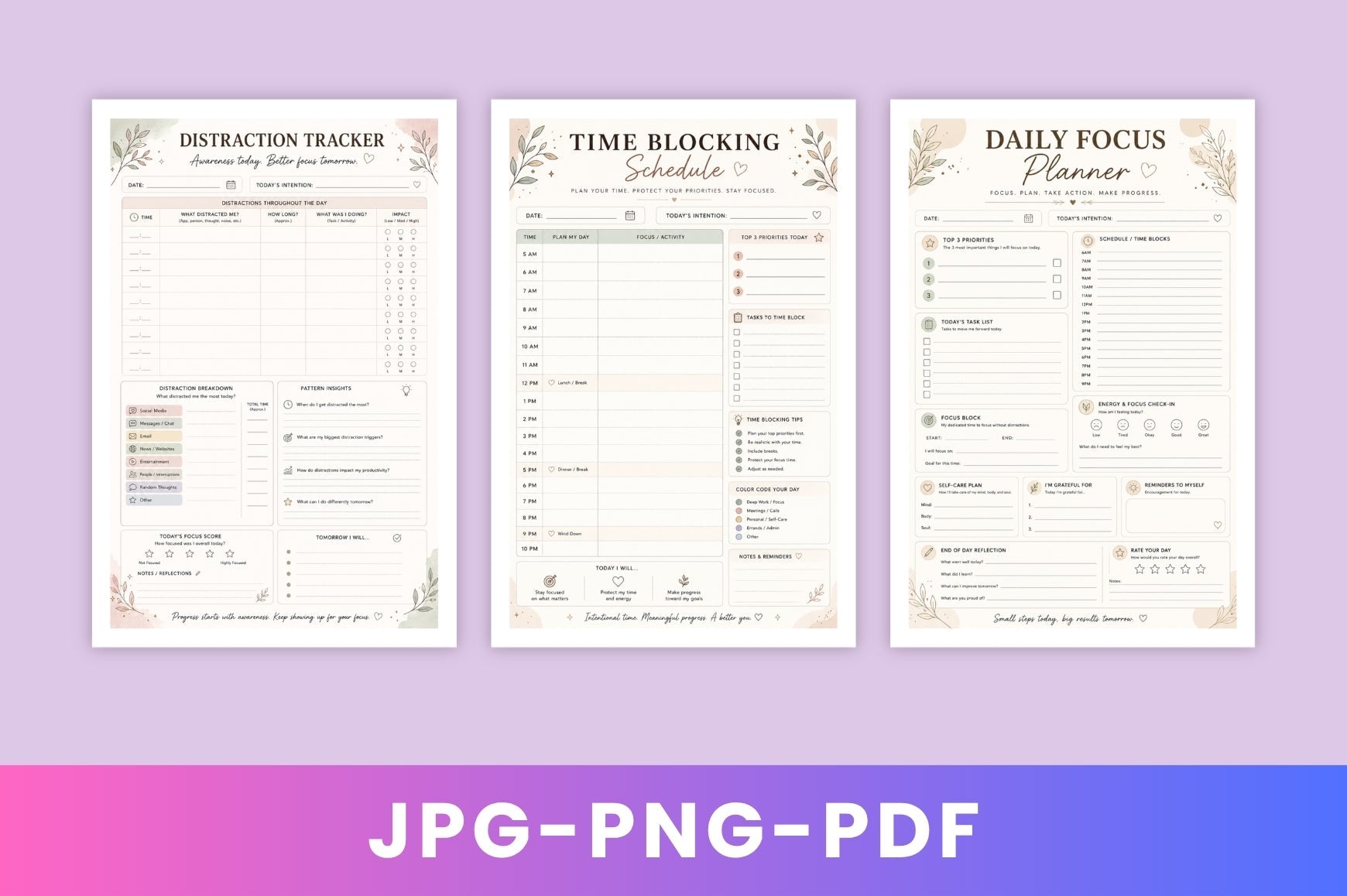 Adhd Success For Women Planner