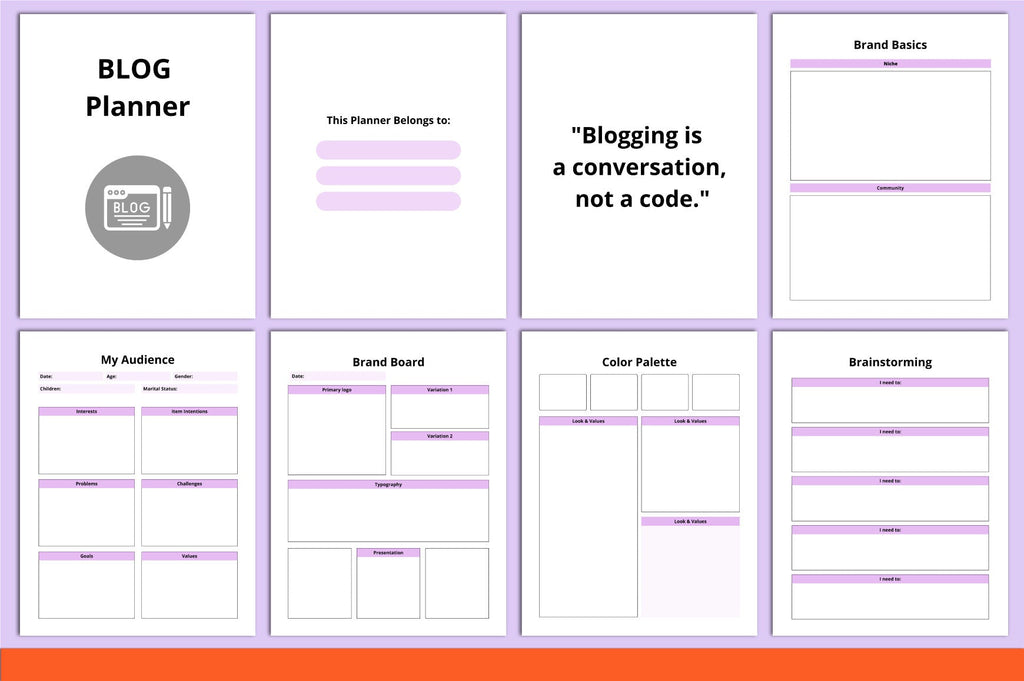 Blog Planner