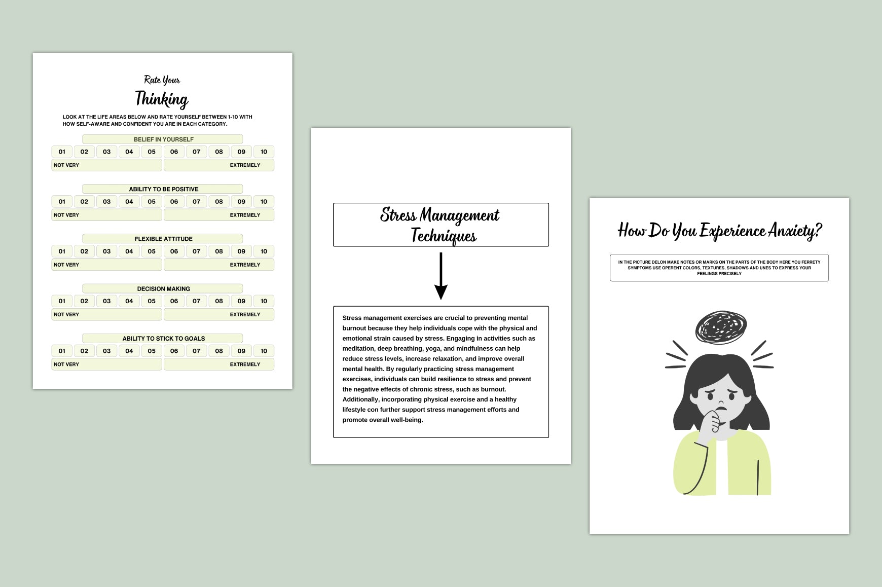 Burnout Recovery Workbook