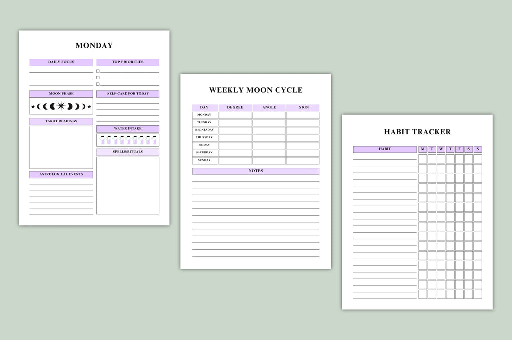 Lunar Witch Spirit Journal