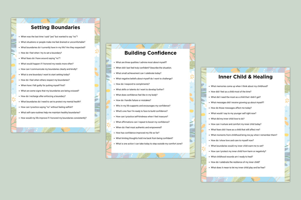 Calm Mind Anxiety Prompts