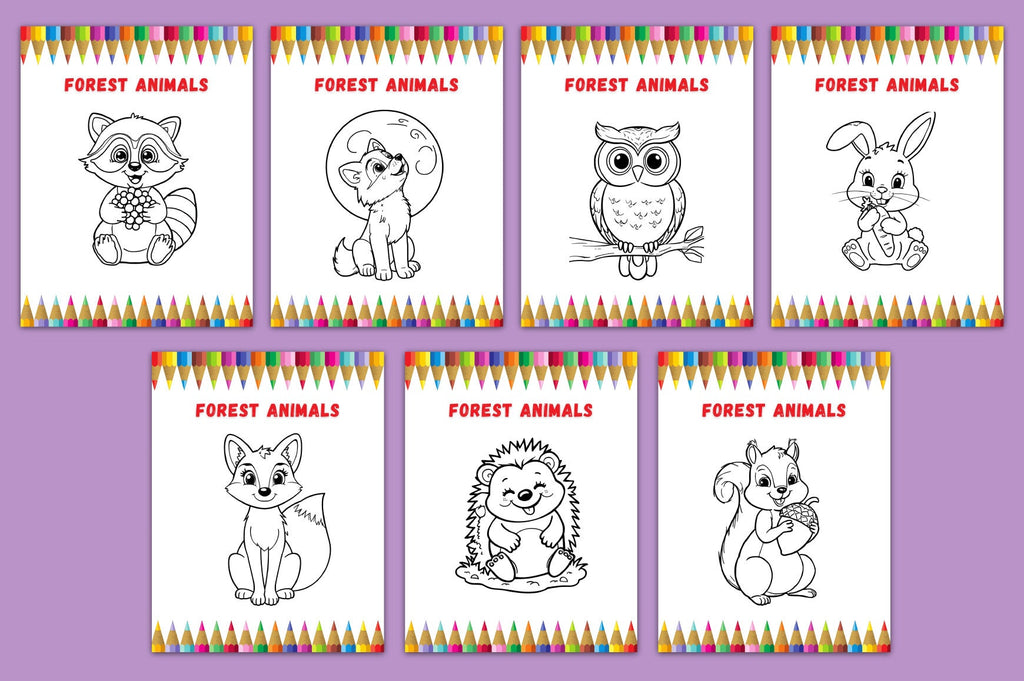 Animal Coloring Book for Kids