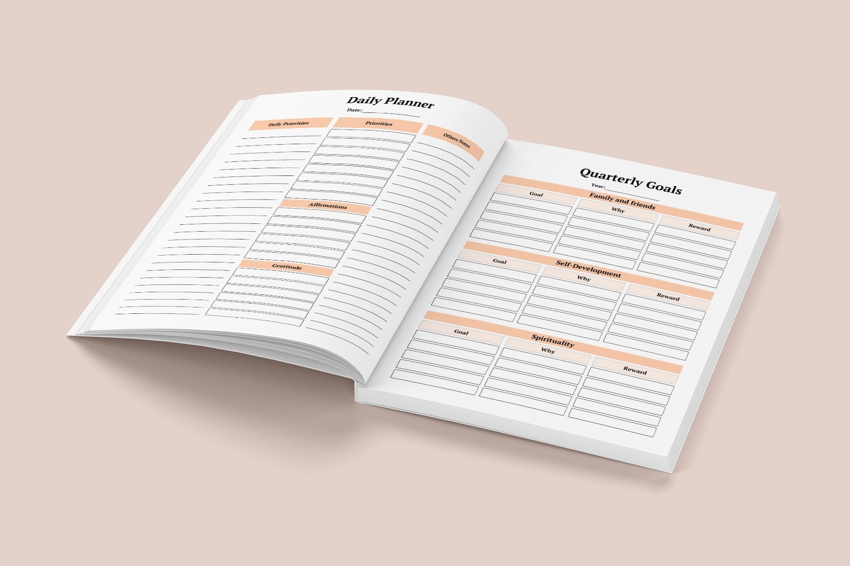Mindful Self-Care Planner