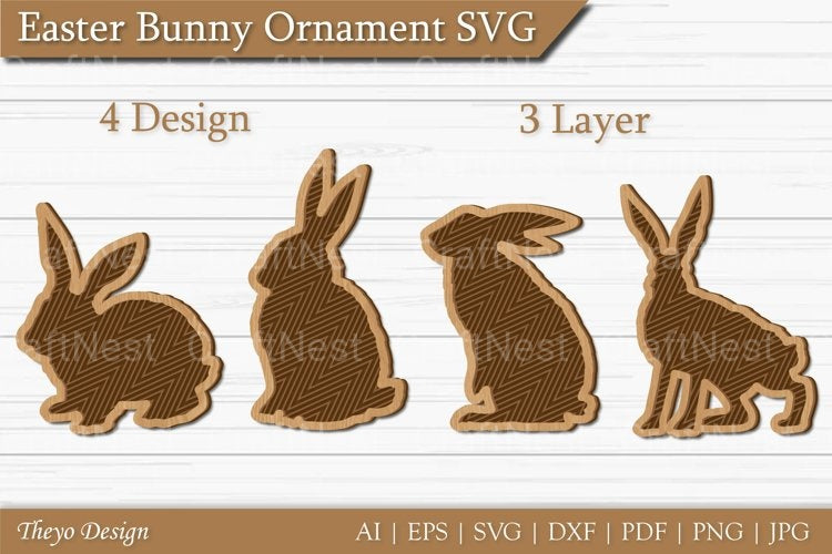 Easter Bunny SVG Bundle