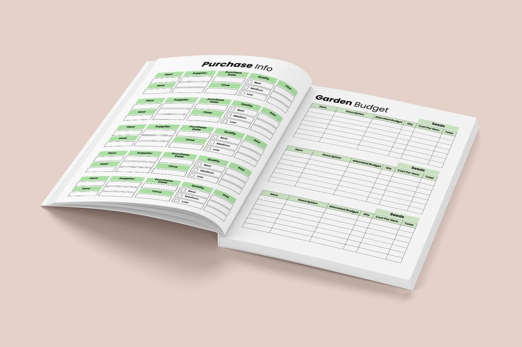 Garden Planning Planner