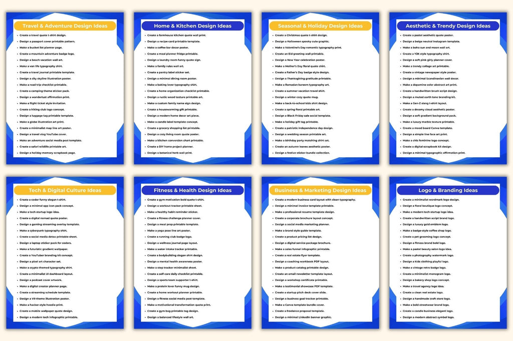 Ideas for Sellers Guide