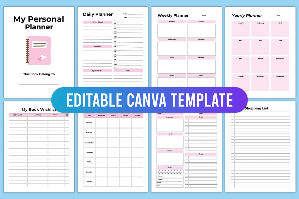 My Personal Templates Planner