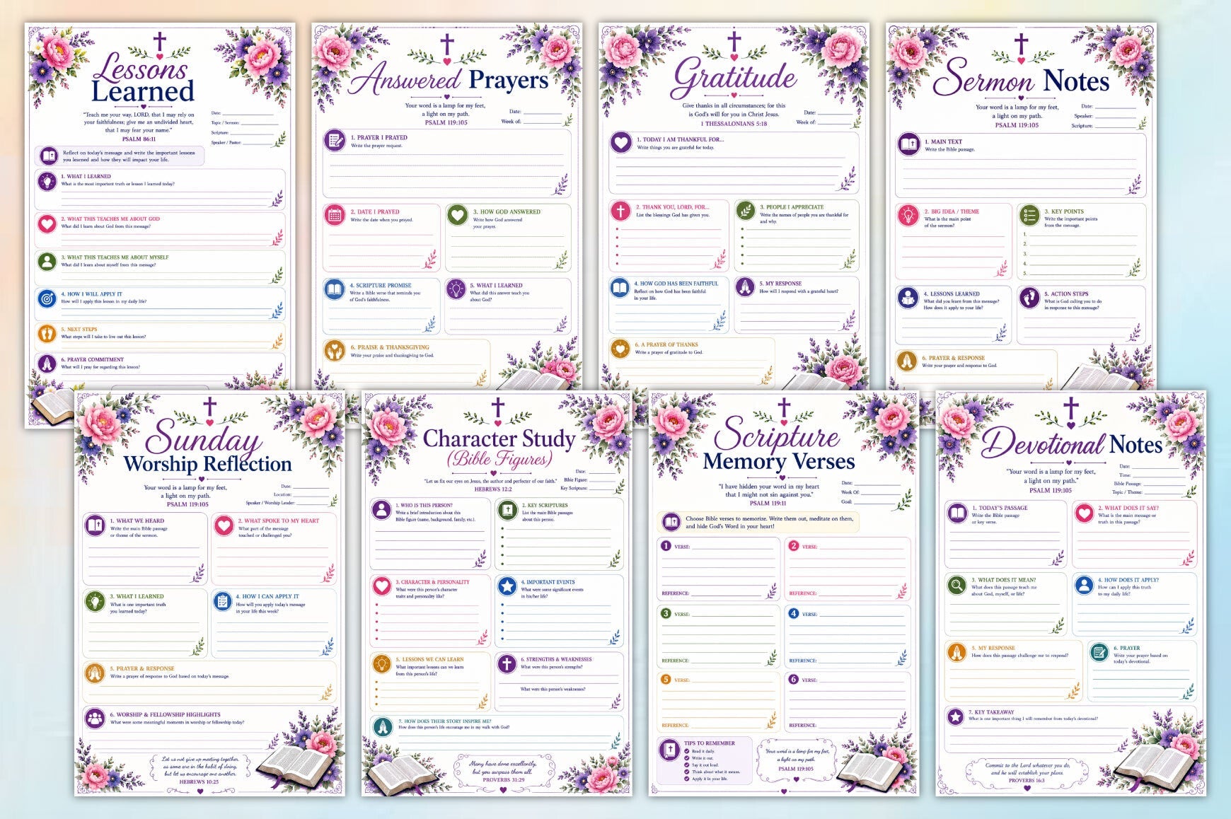 Scripture Study Reflection Journal