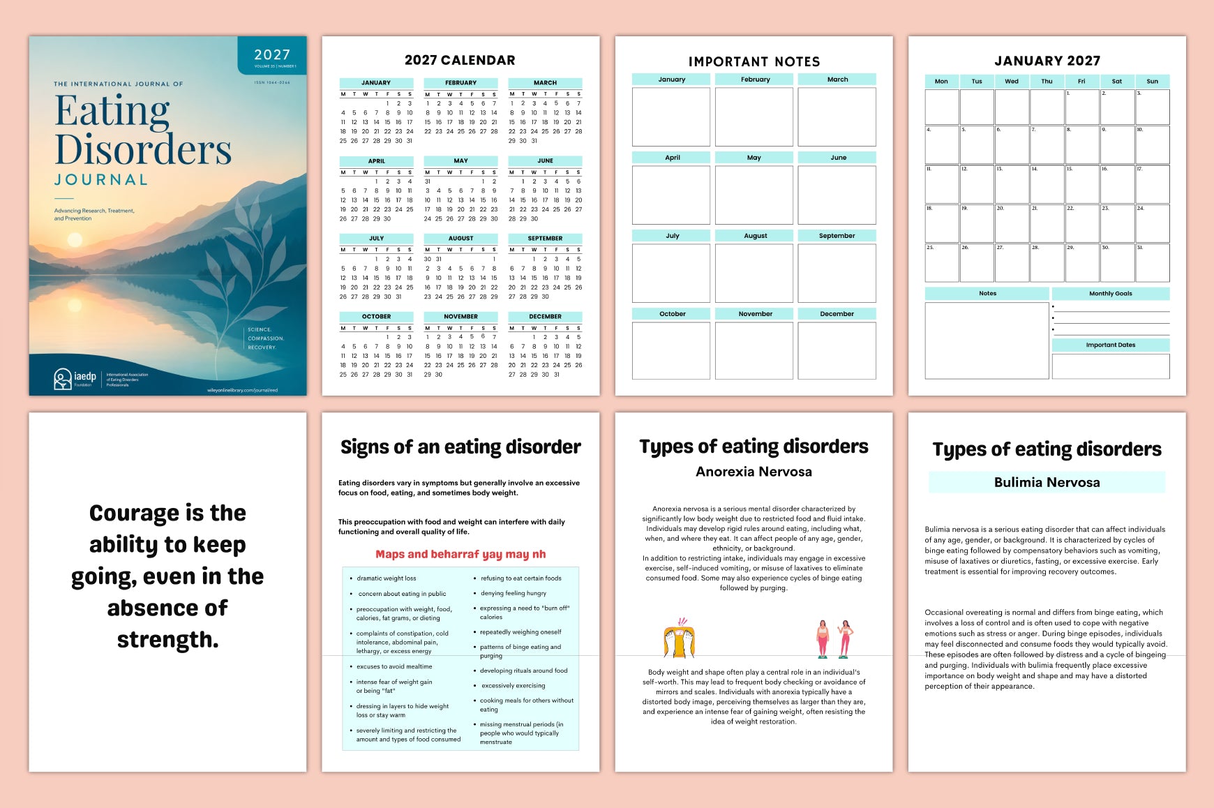Eating Disorder Journal