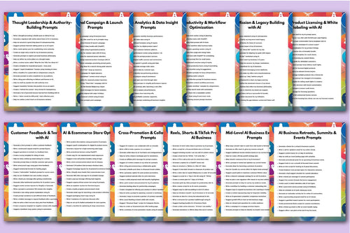 AI Business Playbook Prompts