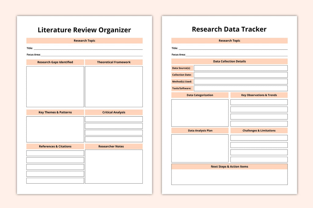 Dissertation Writing Planner