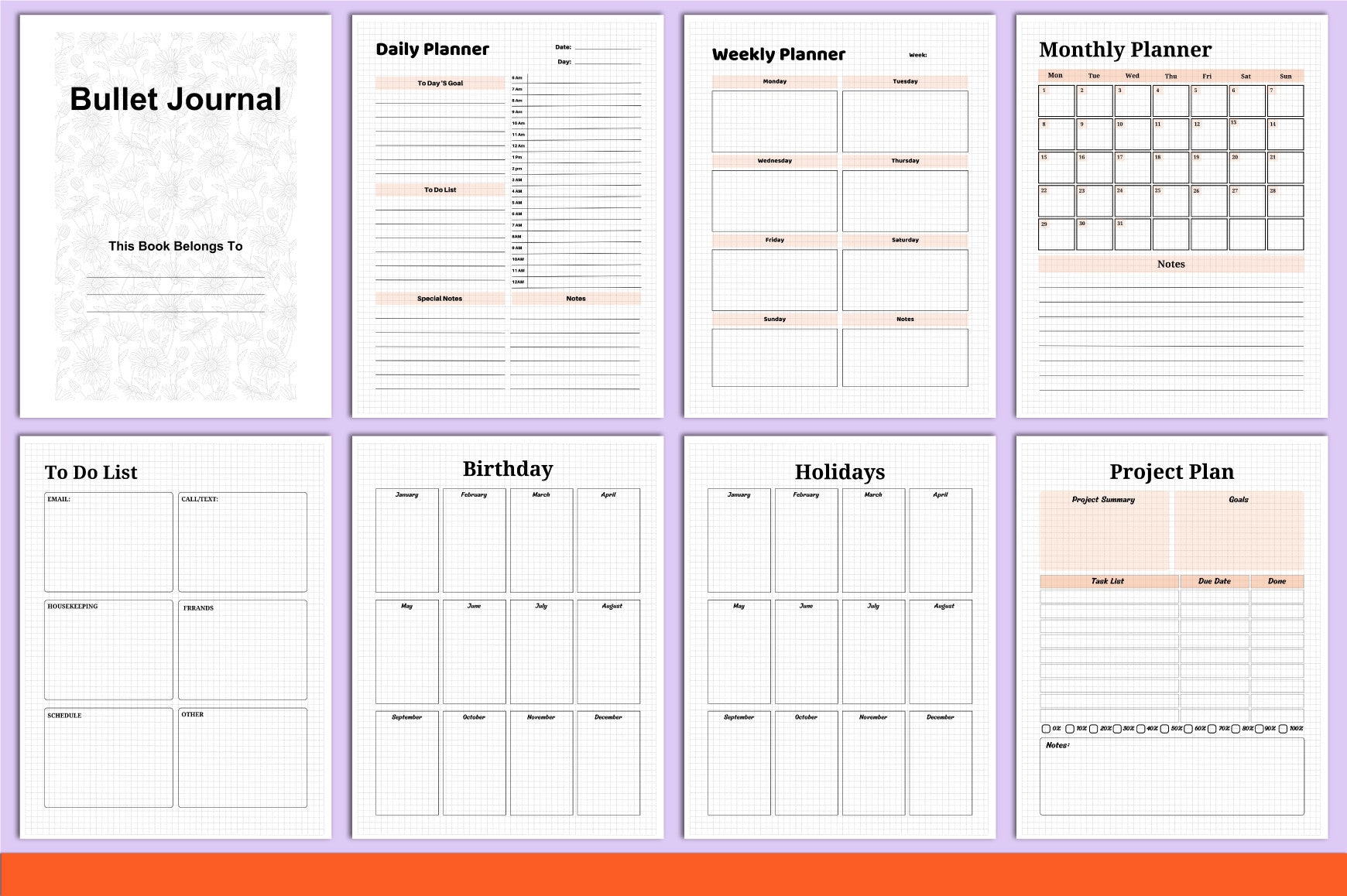 Bullet Journal Planner