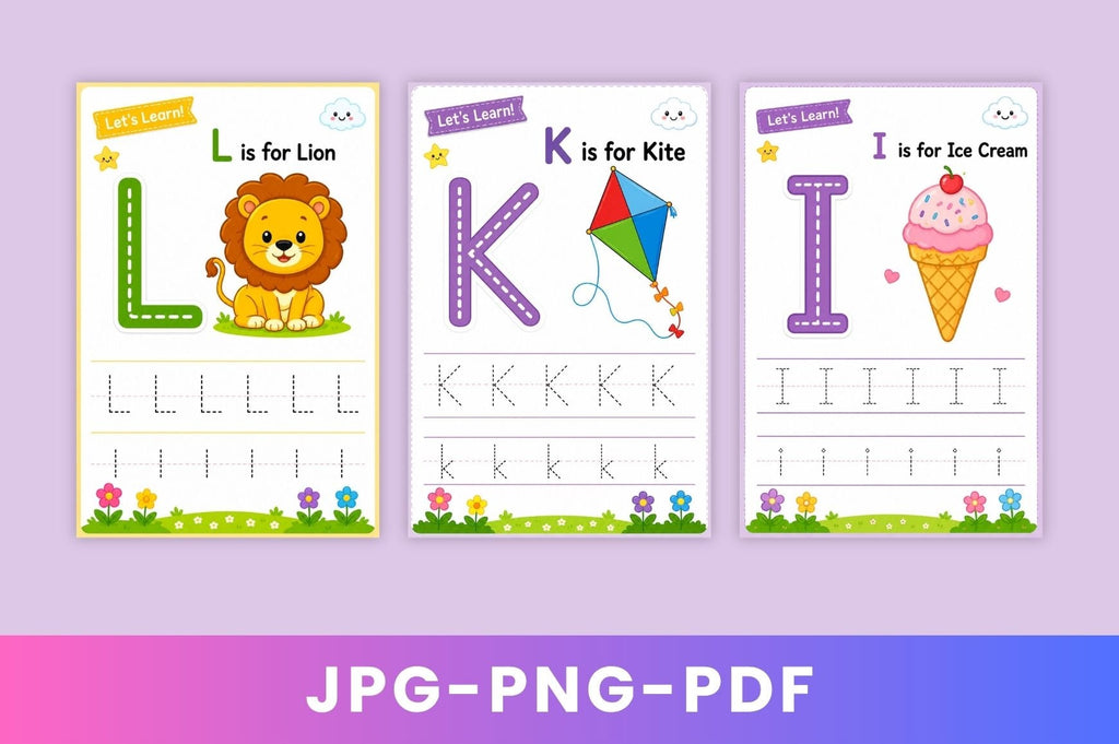 Learn Trace For Preschoolers