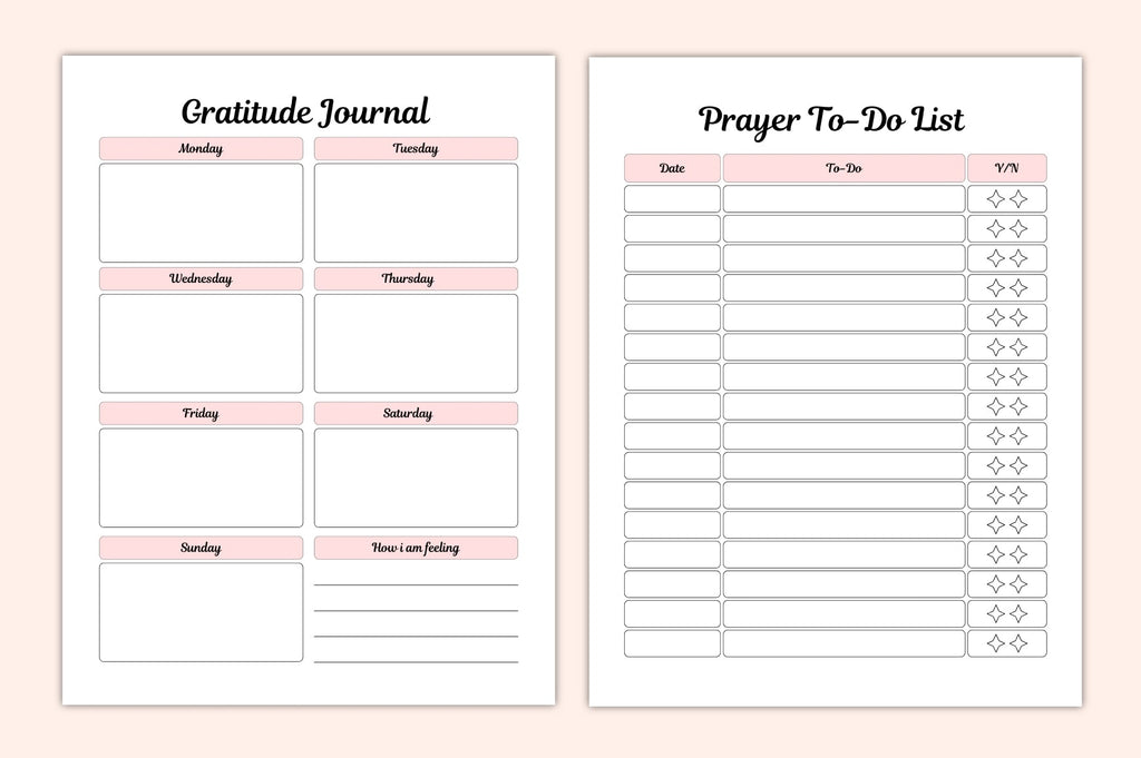 Faith Prayer Journal