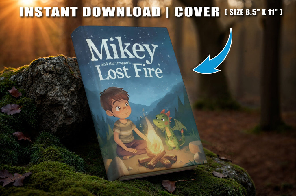 Mikey and the Dragon's Lost Fire Book