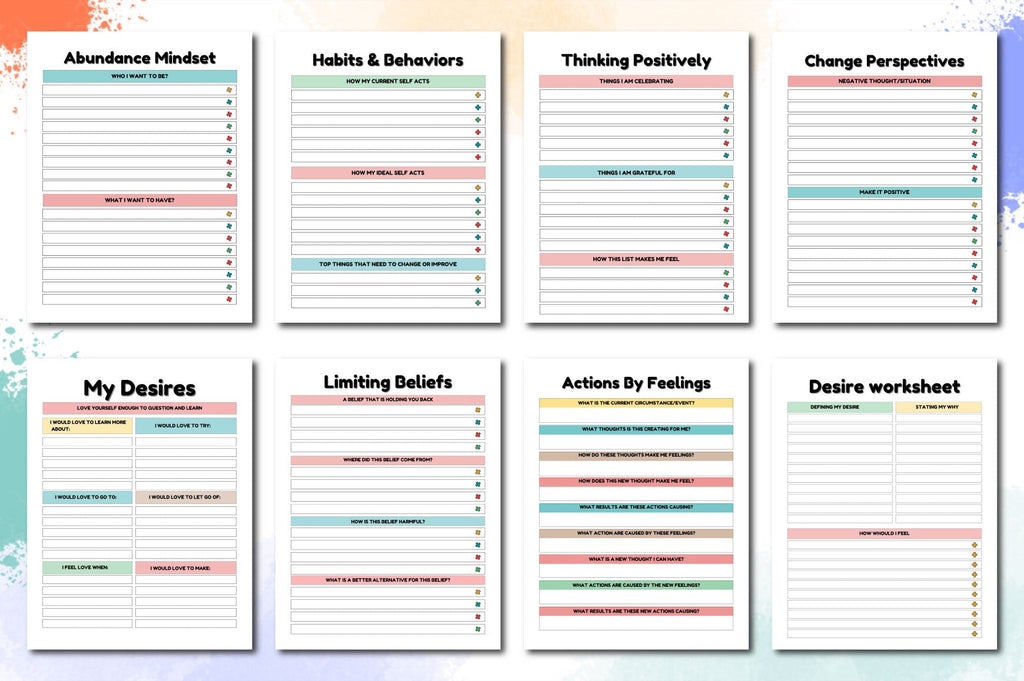 Positive Mindset Planner