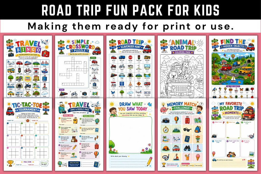 Road Trip Fun For Kids