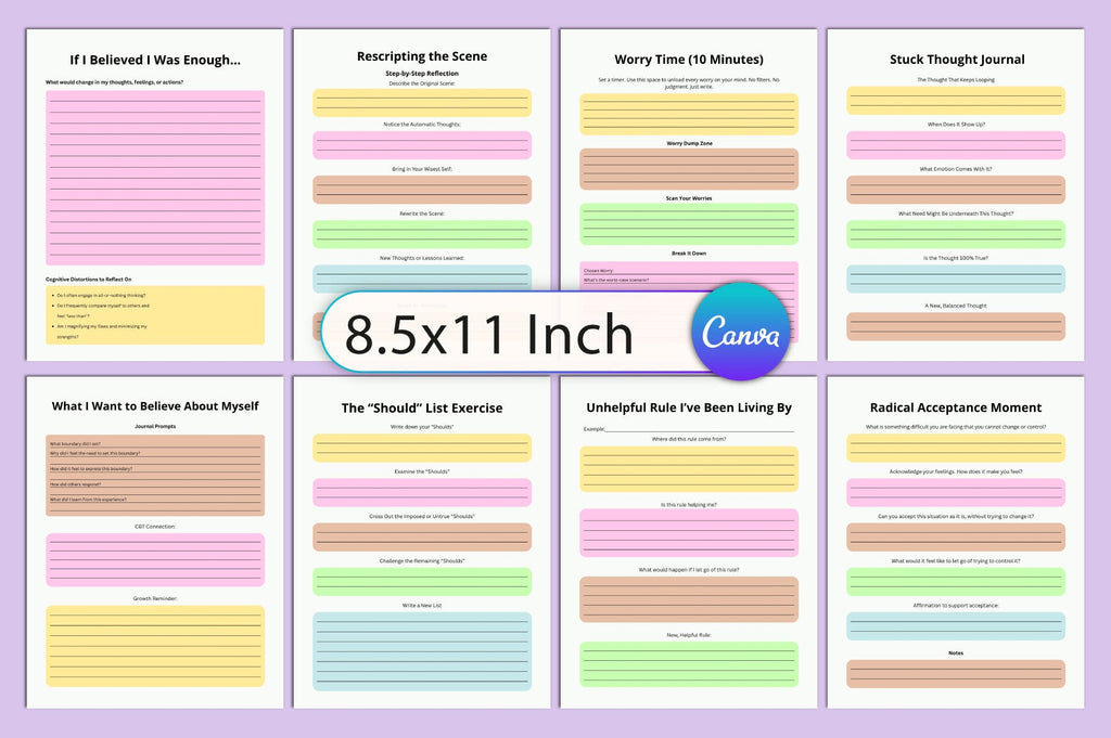 Cognitive Behavioral Therapy Planner