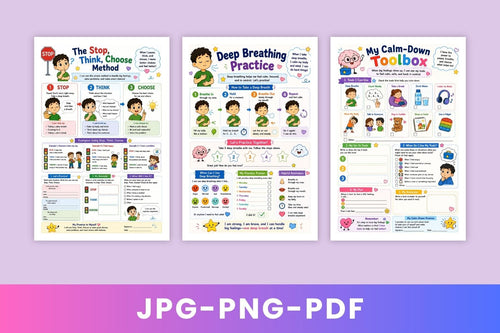 Adhd Emotional Regulation For Kids Workbook