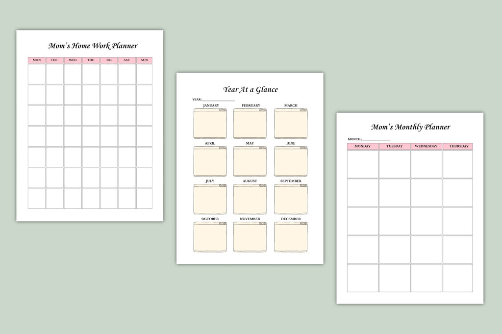 Super Mom Life Planner