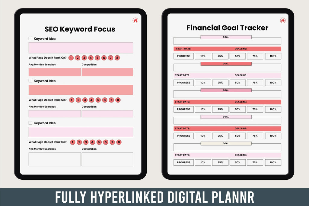Social Media Marketing Planner