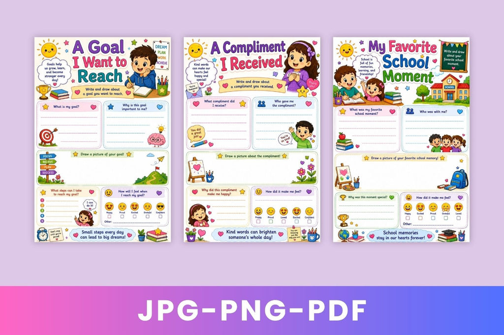Gratitude For Kids Journal