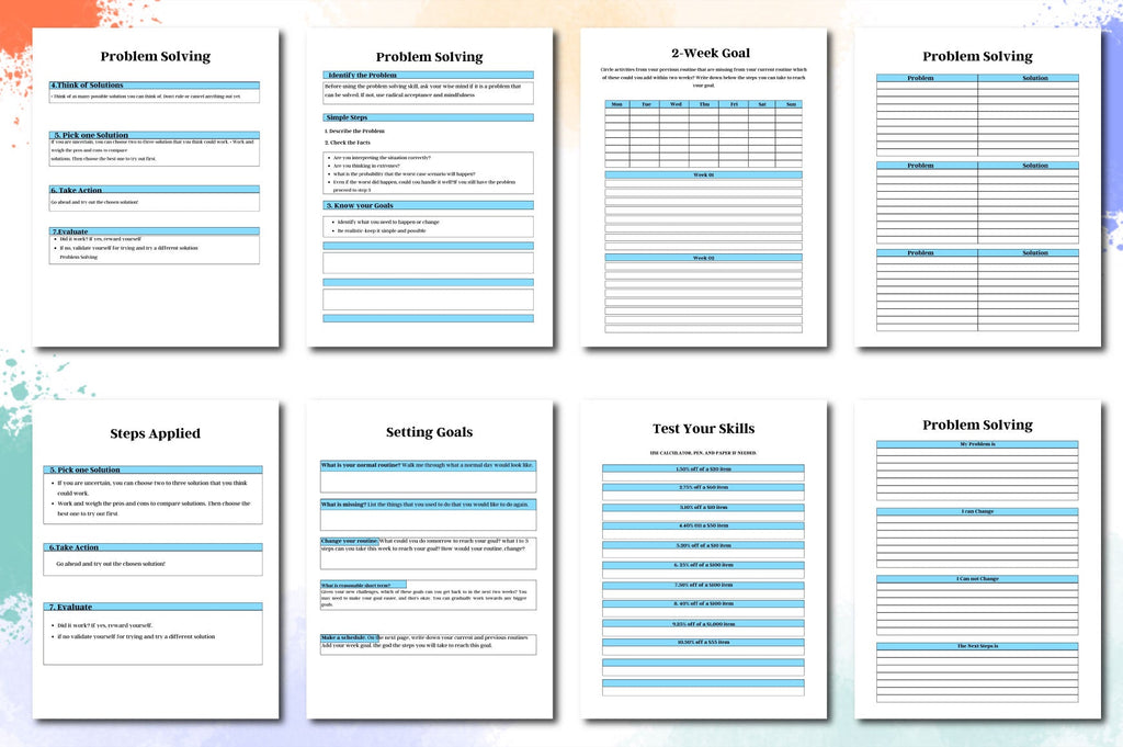 Problem Solving Planner