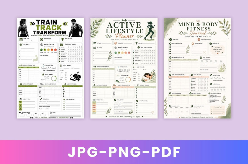Daily Fitness Progress Journal