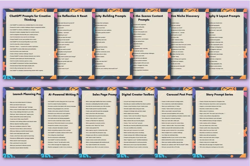Designers Prompts for Inspiration