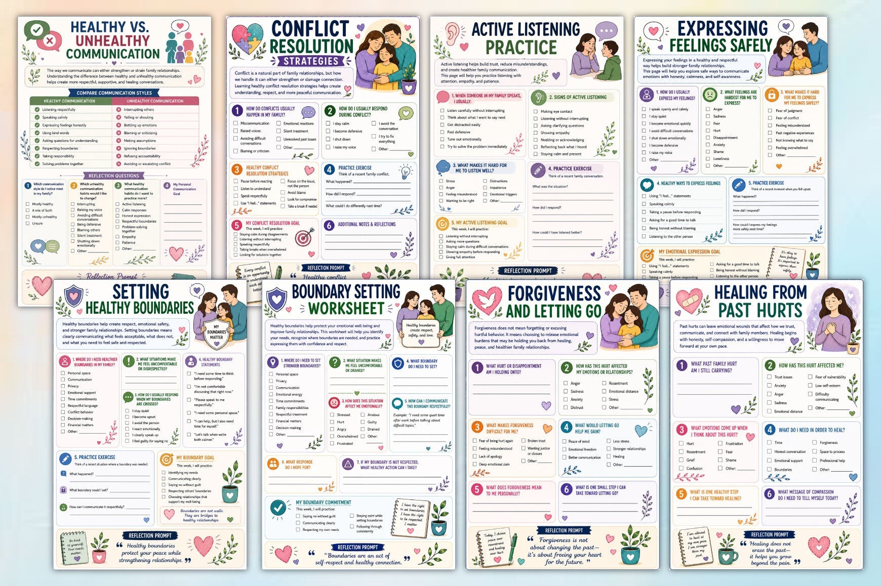 Healing Family Connections Workbook