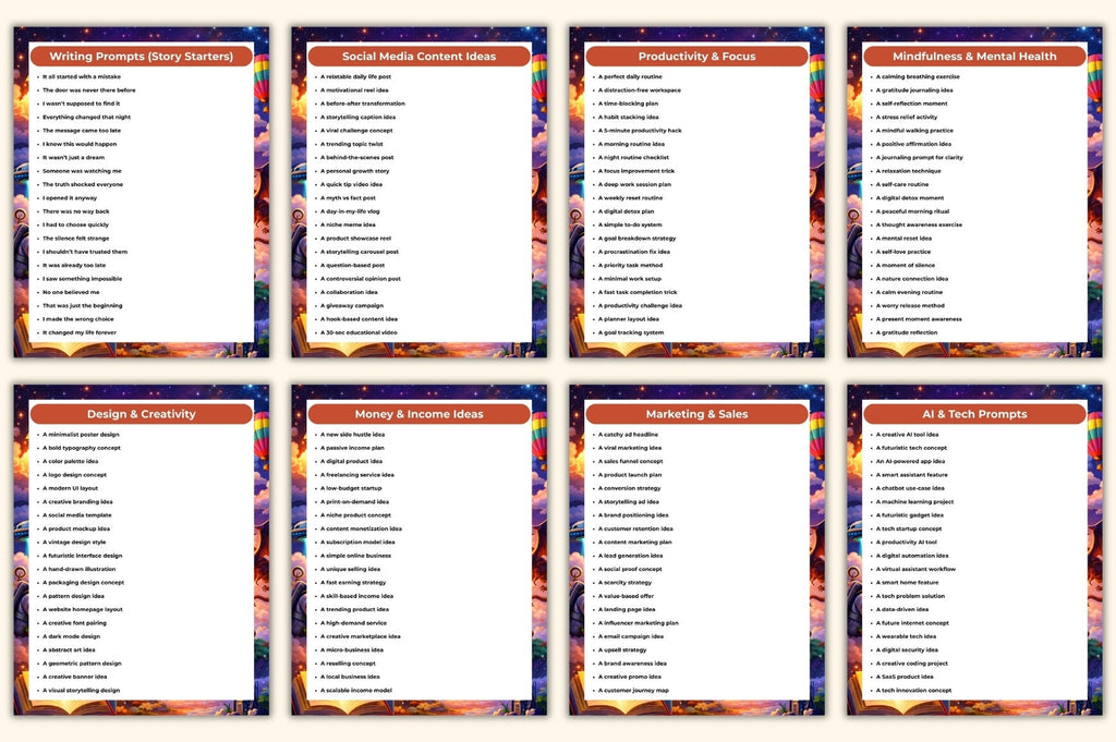 Unlimited Creative Prompts