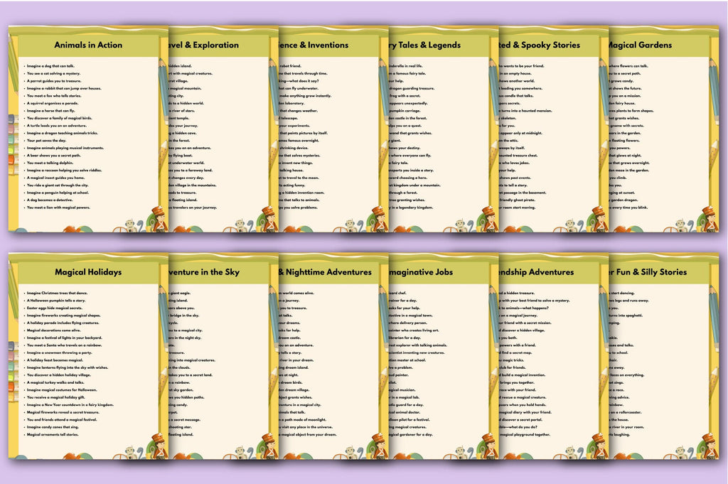 Creative Kids Story Vault Graphics Planner