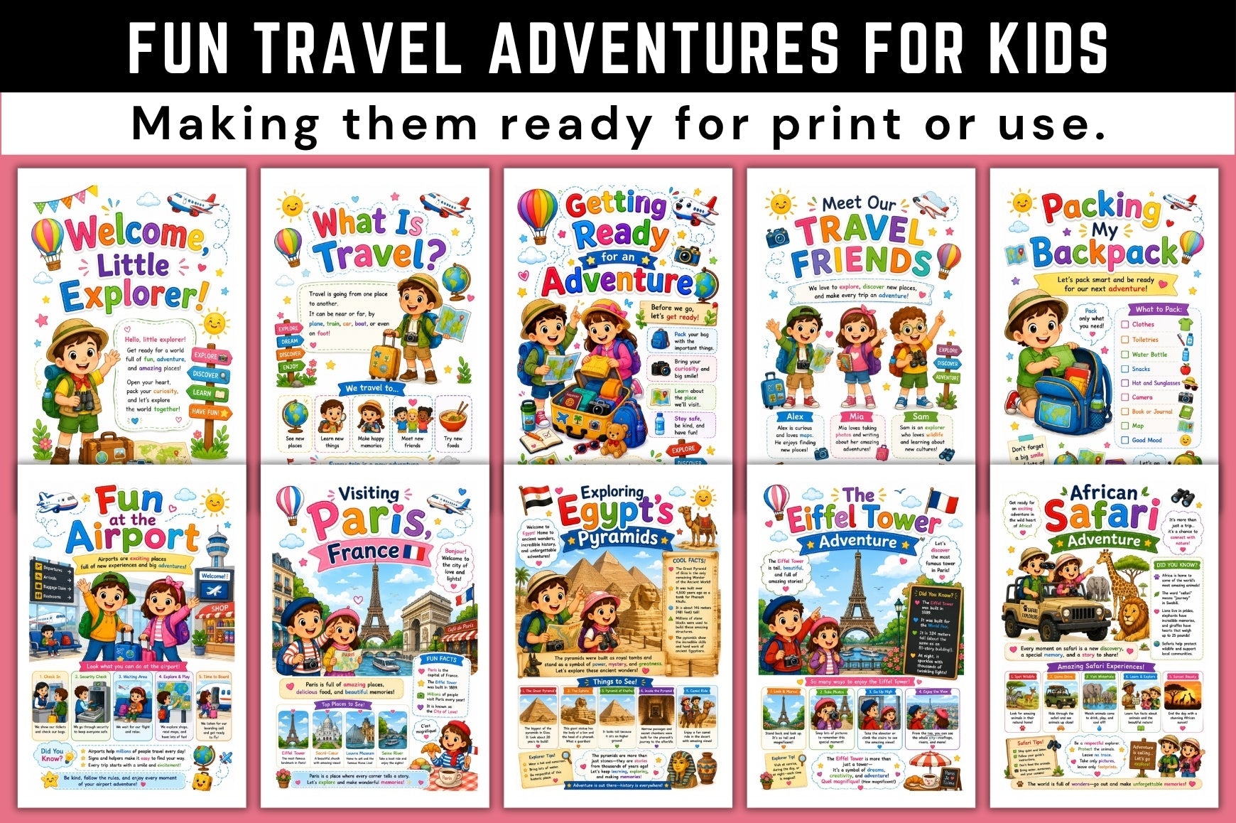 Fun Travel Adventures For Kids