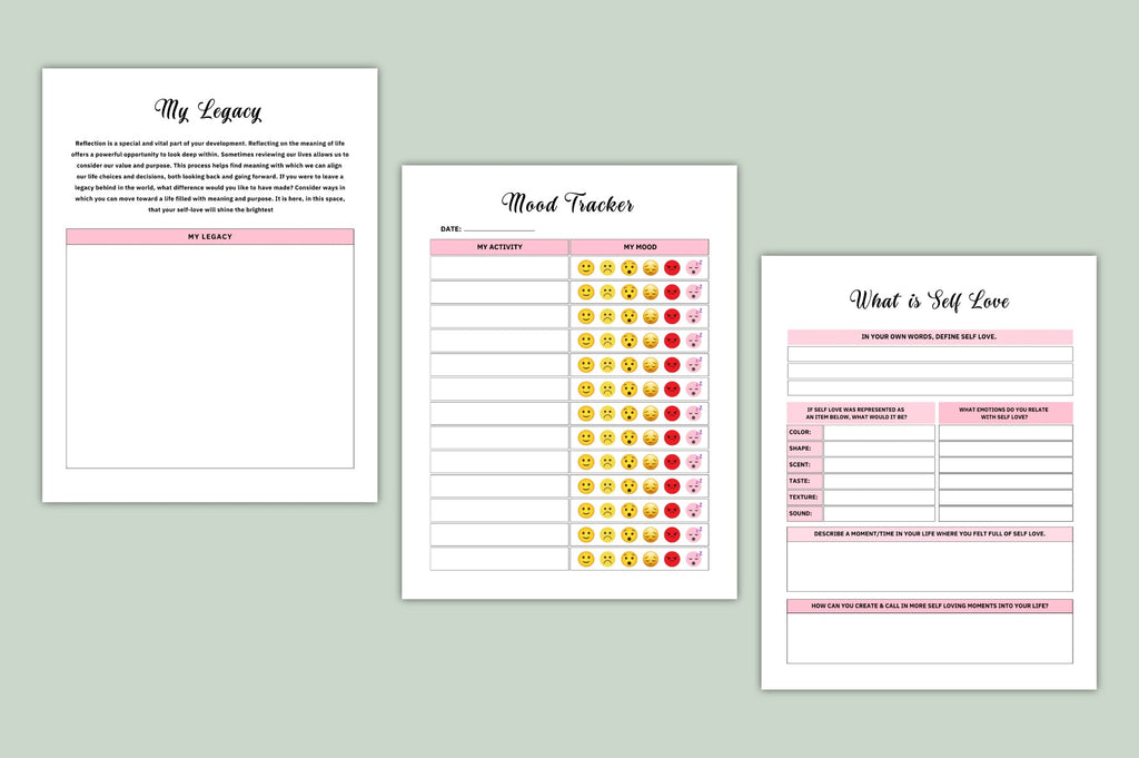 Self Love Confidence Builder Journal
