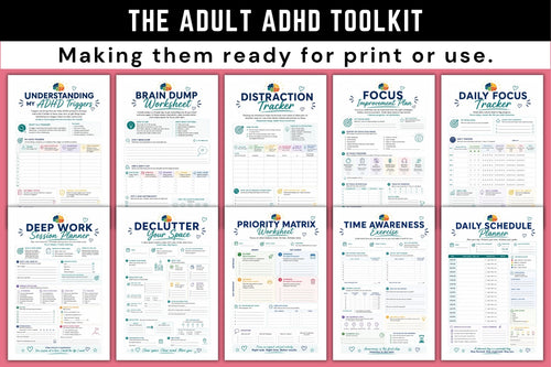 Adhd Success For Adults Workbook