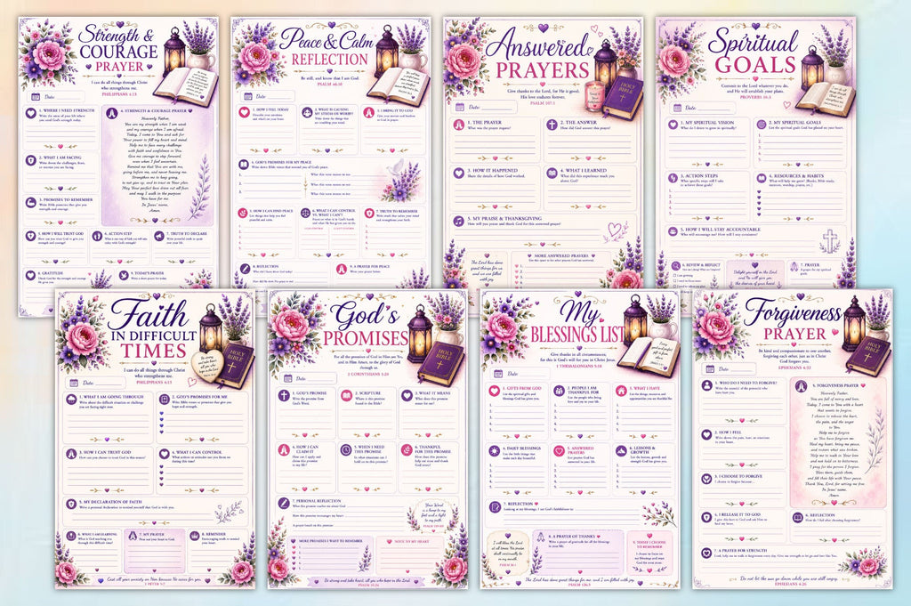 Graceful Living Prayer For Journal
