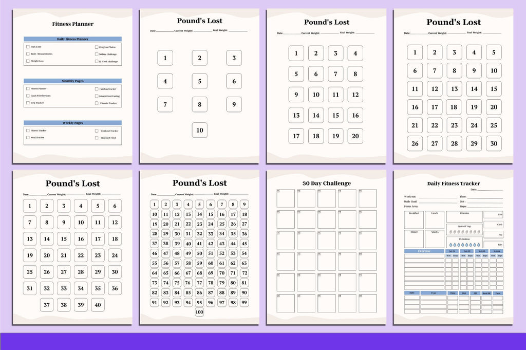 ADHD Planner featuring task management and productivity worksheets