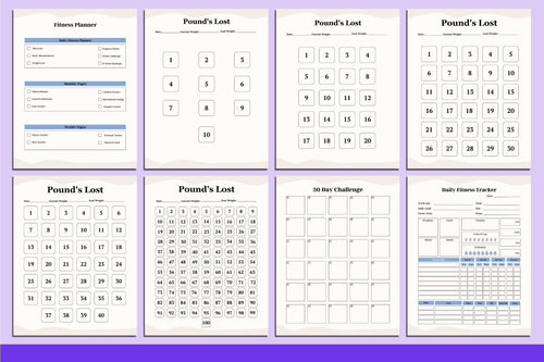 ADHD Planner featuring task management and productivity worksheets