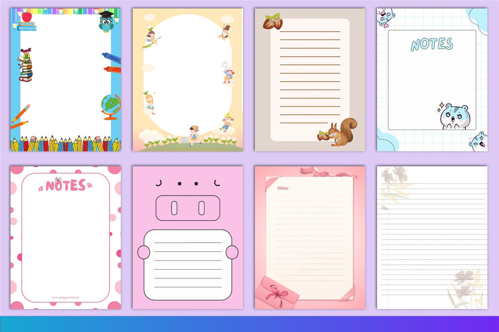 Kids Notebook Planner