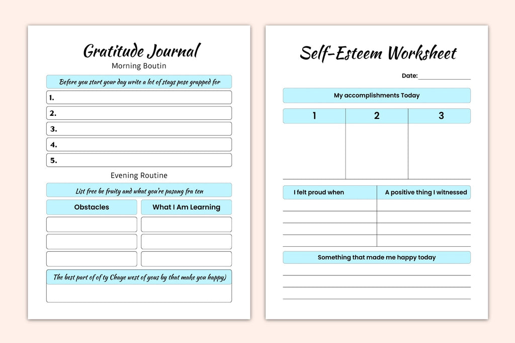 Positive Thinking Planner